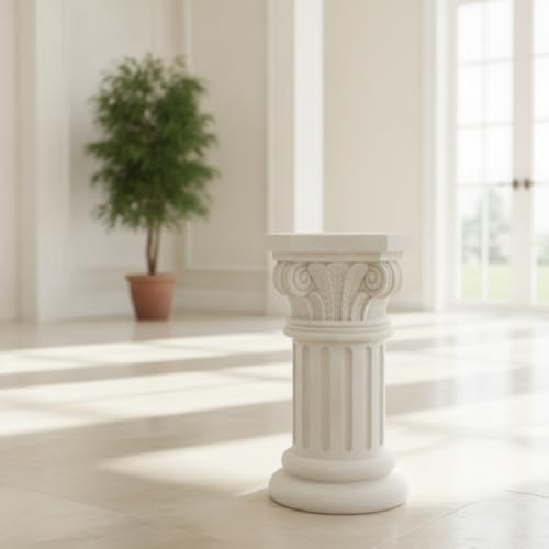 Columna romana grande para transformar el estilo de tu recibidor 6