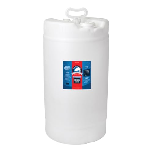 Bare Ground Bolt BGB-15DC Fast-Acting CaCl2 Ice Melt Liquid for All Surfaces, 15 Gallons