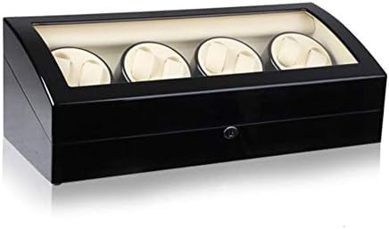 Mechanical Watch Shaker Automatic Watch Winder 8+9 Watch Winder Box with Quiet Motor Large Piano Finish Fit Lady Man Watches