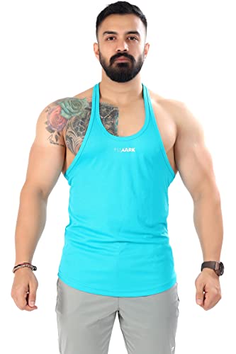Image of FUAARK Men's Stringer Y Back Bodybuilding Gym Tank Tops
