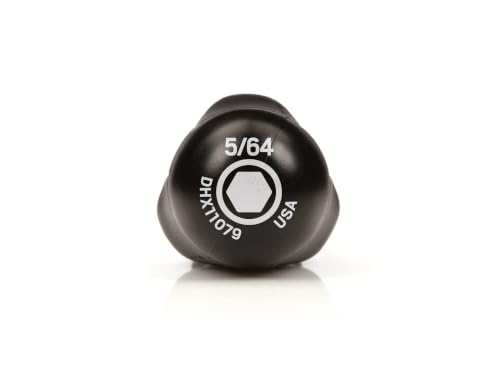 Image of TEKTON 5 /64 Inch Hex High-Torque Black Oxide Blade Screwdriver | DHX11079 | Made in USA