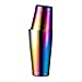 NLJYSH Haute qualité Cocktail secoueurs Couleur éblouissement en Acier Inoxydable Boston vin agitateur mélangeur Tasse de mélange vin de Cocktail Résistant à l'abrasion (Color : Colorful)