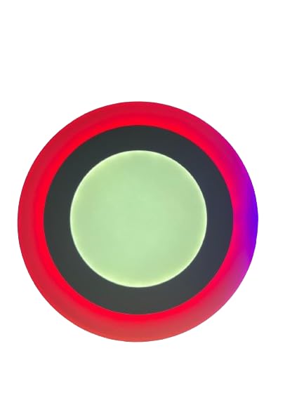 White+Red Edge-Lit Surface Panel Light LED Ceiling Light All Rooms - Image 3