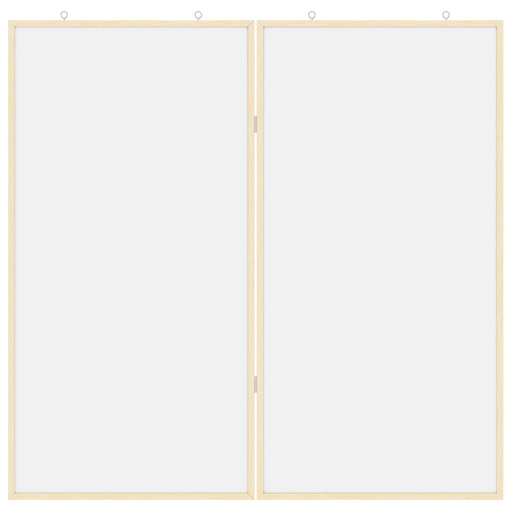 Generisch Info-Tafel Weiß 80 x 80 x 1,4 cm Massivholz Kiefer,Andere,Bürobedarf,Präsentationsbedarf,Ausstellungstafeln,Pinnwände-42015927