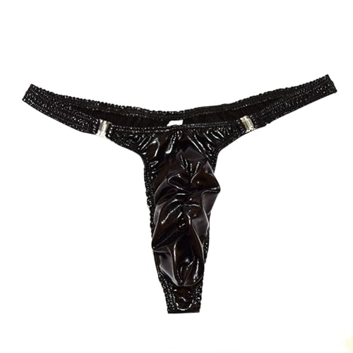 Mens Metallic Shiny Thong Swimsuit Bulge Pouch Bikini Swimwear Adjustable Board Surf Short Trunks Exotic Mens2