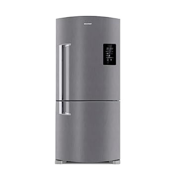 Refrigerador Brastemp Frost Free Inverse 588 Litros Inox BRE85AK – 127 Volts