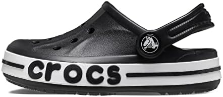 Crocs Kids' Bayaband Clog, Black, 6 US Unisex Toddler