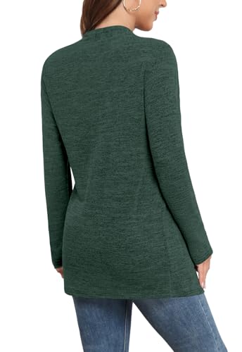 Image of Yincro Womens Lightweight Cardigan Long Sleeve Open Front Casual Sweater Cardigans with Pockets