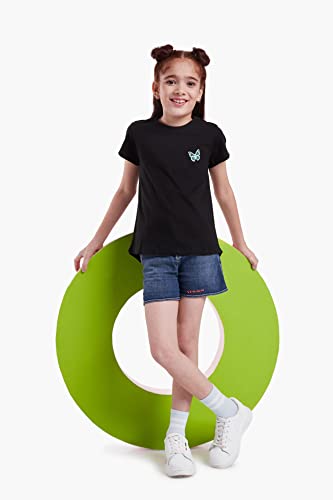 Image of Amazon Brand - Jam & Honey Girl's Regular Fit T-Shirt