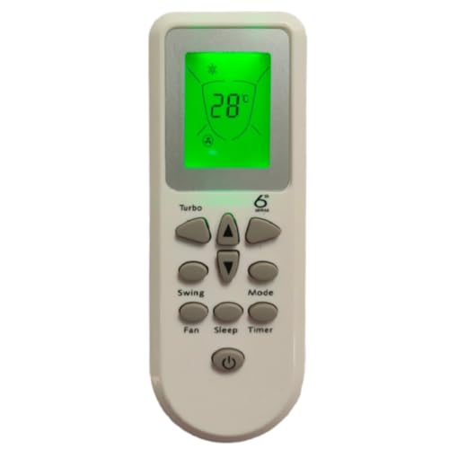 Image of Upix AC Remote No. 84 (with Backlight), Compatible /Replacement for Whirlpool AC Remote Control (Exactly Same Remote Will Only Work)