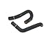 Mishimoto MMHOSE-MIA-94HHBK Mazda Miata Silicone Heater Hose Set, 1994-1997, Black