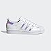 adidas Originals Superstar Sneaker, White/White/Core White, 4.5 US Unisex Big Kid