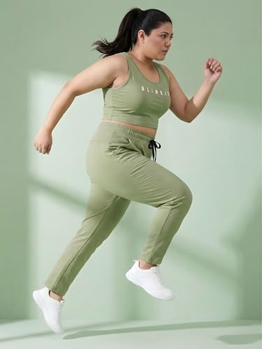 Image of BLINKIN Ankle Length Plus Size Cotton Track Pant for Woman | Ultimate Summer Lowers & Pajama for Women Pack of 2 (combo-plus-86)