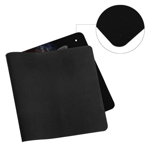 Pad mouse impermeable 30x60 cm base anti-deslizante blanco miniatura 7