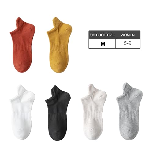 Ankle Socks Womens Athletic Running Low Cut Socks With Heel Tab 6 Pairs2