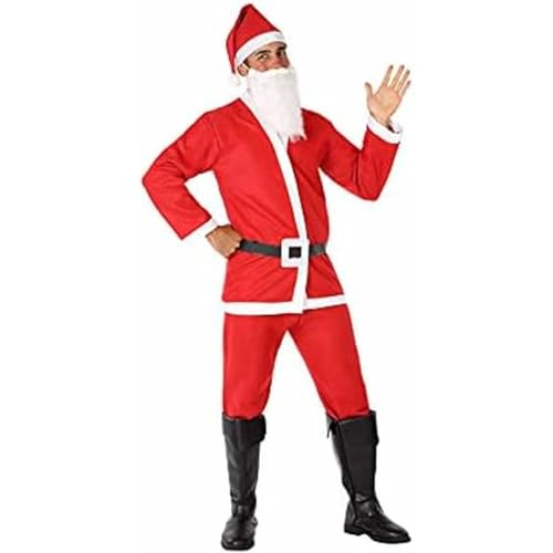 Atosa disfraz papa noel hombre adulto navidad XL