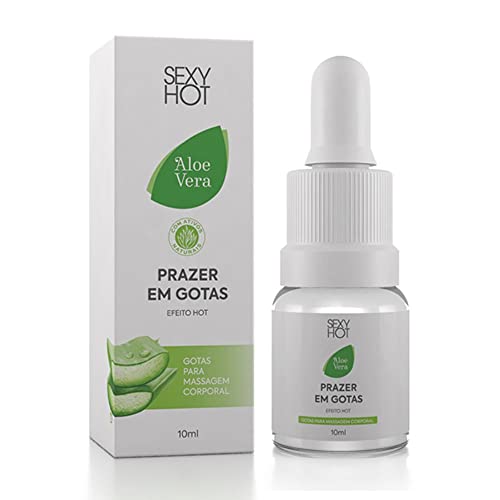 Prazer em Gotas - Aloe Vera - Efeito Hot
