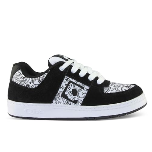 Tênis Qix Skate 90's Og - Diversas Cores - Qix (Branco/Preto, BR, Adulto, Numérico, 43)