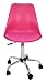 La Silla Española Sanabria Silla De Escritorio con Ruedas, Rosa, 48 X...