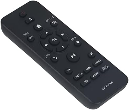 ALLIMITY RC-5721 Remote Control Replce Fit for Philips DVD Player DVP2800/12 DVP2850/12 DVP2850/62 DVP2880/12 DVP2880/58 DVP2850/51 DVP2852/12 DVP-3950 DVP2850/58