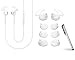 OEM Original New Samsung Active In-Ear Headset 3.5mm Universal - White - W/ Extra Ear Gel & Stylus For Galaxy S7/S7 Edge/Note 5/S6/S6 Edge