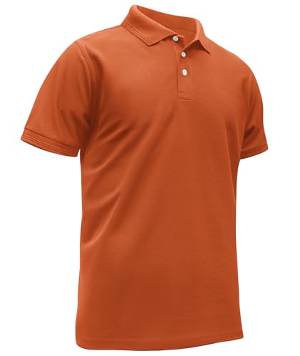 ZITY Polo Shirts for Men Short Sleeve Summer Moisture Wicking Causal Collared Golf Tennis T-Shirt