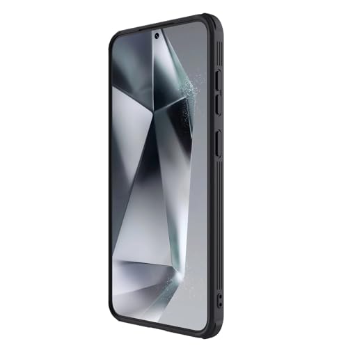 Image of Nillkin Case for Samsung S25 Plus CamShield Pro Slider Camera Close & Open Double Layered Protection TPU + PC Black Color
