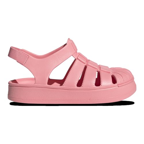 Adidas Originals Superstar Sandal - Girls' Preschool (JI2799, Semi Pink Spark/Semi Spark)