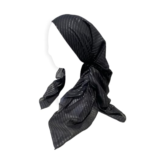 Wrapunzel Cotton Square Scarf Israeli Tichel Soft Natural Fabric for Head Wrapping and Hair Covering