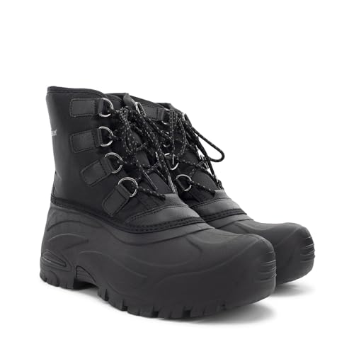 Staheekum Men's Winter Snow Boots| Waterproof, Insulated, and Cold Rated to -20°F