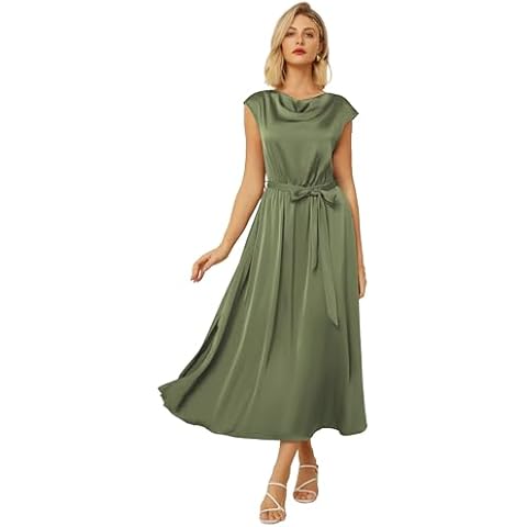 Robe de Soirée GRACE KARIN Vert Olive Cover