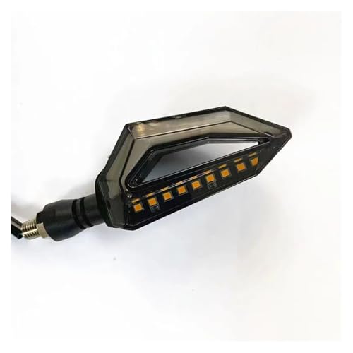 Clignotants LED Moto 12V Étanches IPX-6 à Double Signalisation DRL