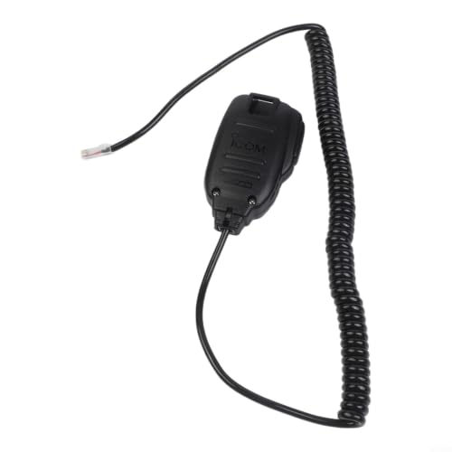 Micrófono HM-133V conector 8 pines compatible con Icom IC-208H cable flexible 5