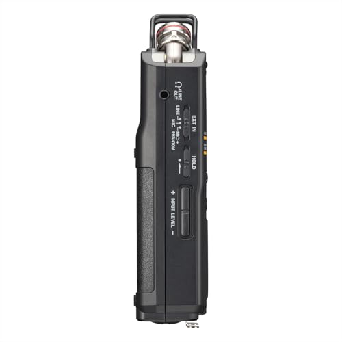 Image of TASCAM DR-40XP 4-Channel 32-Bit Float Portable Handheld Field Recorder and USB-C Audio Interface - With 2 XLR /TRS Inputs and Adjustable Mics for Music, Audio for Video and Interviews