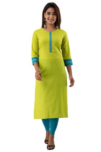 Pious LIBAS Cotton Cambric Straight Kurta for Womens/Women Straight Kurta/Kurta for Women