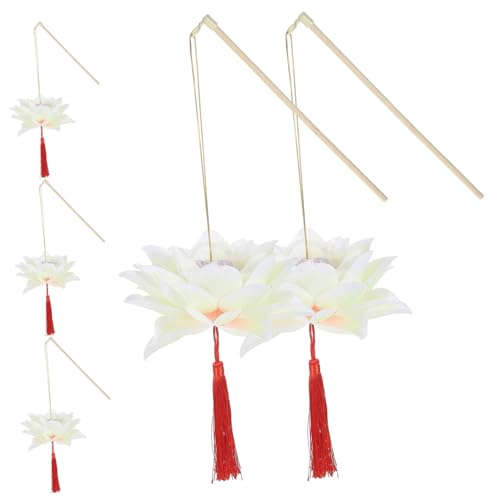 Lanterne lotus pour fête TOYANDONA : sublimez vos décors de table et de défilé sans effort