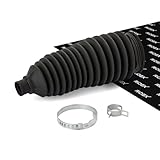 RIDEX 191B0085 Lenkmanschette Lenkmanschette Vorne beidseitig 185mm 7mm Thermoplast 0,072kg
