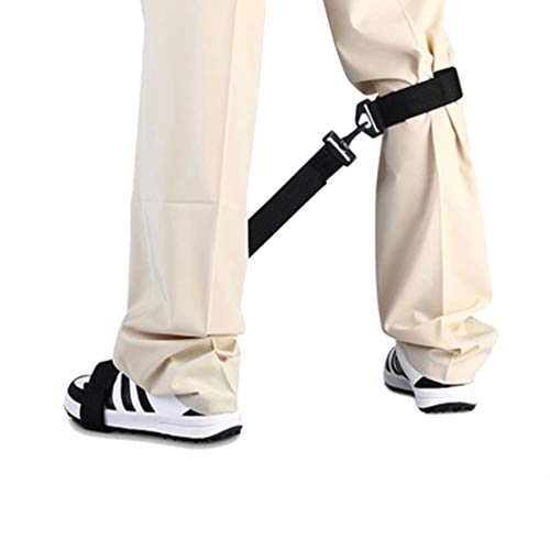 CLISPEED Treinador de Perna de Golfe O Treinamento de Swing de Golfe Auxilia O Cinto de CorreÃ§Ã£o d