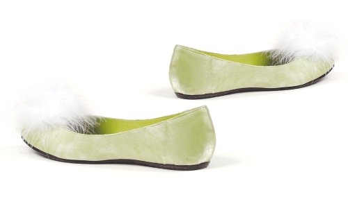 Ellie Shoes Girls 013-TINKER-GRN-SM Ballet Flat, Green - Main Image
