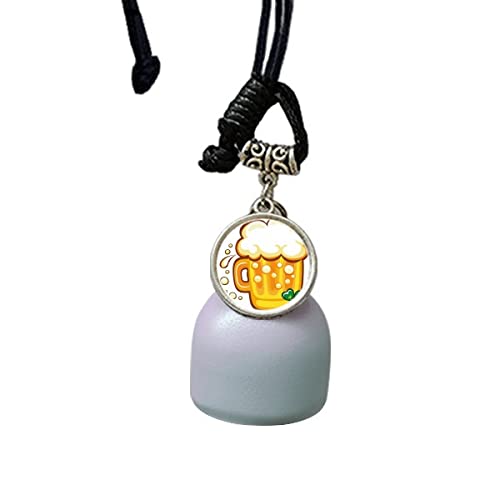 Campana de coche Irlanda y trébol amarillo regalo de San Patricio 2