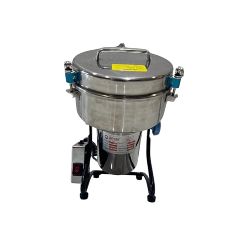 Image of Gorek Technologies Masala Grinder Machine - 3000g Capacity | 3000W Stainless Steel Vertical Pulverizer for Spices, Grains, Herbs & Dry Foods | High-Speed Mixer Grinder for Home & Business -GT‑PG‑3000S