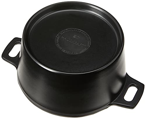 Hauskraft MLNA-048 Mini Caçarola Melamina, Preto, 15 cm