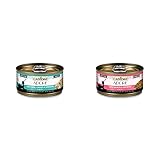 CANIDAE Adore Premium Wet Cat Food Bundle, 2.46 Ounce (Pack of 48), Shreds with Tuna, Chicken and Whitefish in Broth, Morsels with Salmon and Whitefish in Broth, Grain Free