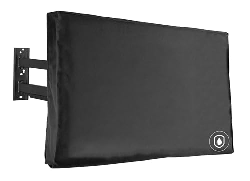 VIVO Flat Screen TV Cover Protector for 50 to 52 inch Screens, Universal, Outdoor, Weatherproof, Water Resistant, COVER-TV050B