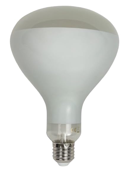 DL DAYLIGHTITALIA Lampadina da ricambio per Parentesi Flos - Filamento Led R125 13W E27 2700K Lucida Dimmerabile