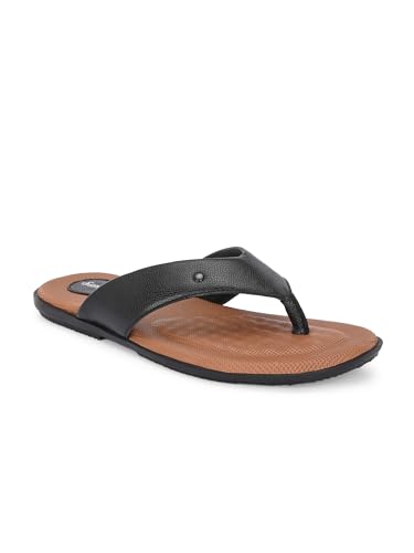 Image of San Frissco Men's Sandal Summer Chappal with Sturdy Grip | Ultra Soft Lightweight Durable Chappal for Outdoor Use | Festive Ethnic Wedding Slip on Slippers for Men