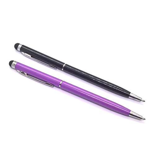 2pack Universal 2 in 1 Touch Stylus Pen for Android Device Mobile Phone