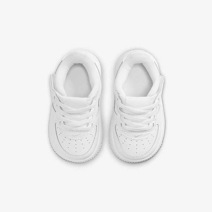 Nike Force 1 Low EasyOn Baby/Toddler Shoes (FN0236-111, White/White/White) Size 63