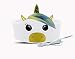 Charlxee Kids Headphones Cozy Foldable Headphone Headband Toddler Headphones for Air Travel or Home - White Unicorn