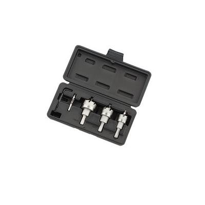 IDEAL 36-311 TKO Carbide Tipped Hole Cutter 3 Piece Kit in a black plastic case
